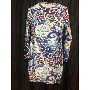 Multi Color Mini Dress